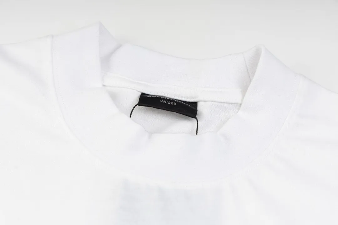 #「 Quality」 《BALENCIAGA 》24SS Classic T Quality - 2 - os 220 -26 280g - 320g - Quality ：Black White Size: XS-S-M-L